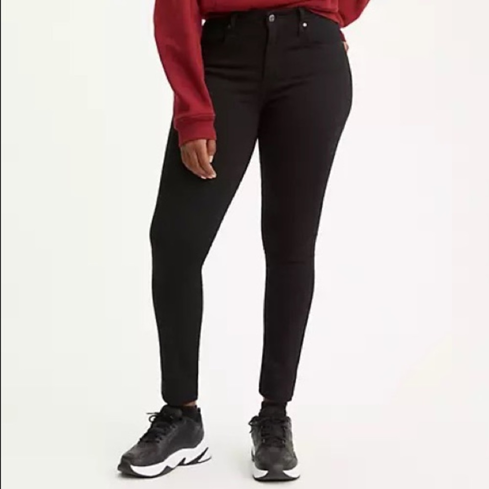Levi’s Women’s 721 Black High Rise Skinny Jeans Stretch Size 30